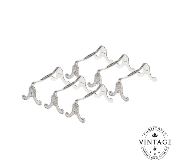 ヴィンテージ ナイフレスト 6点セット｜クリストフル